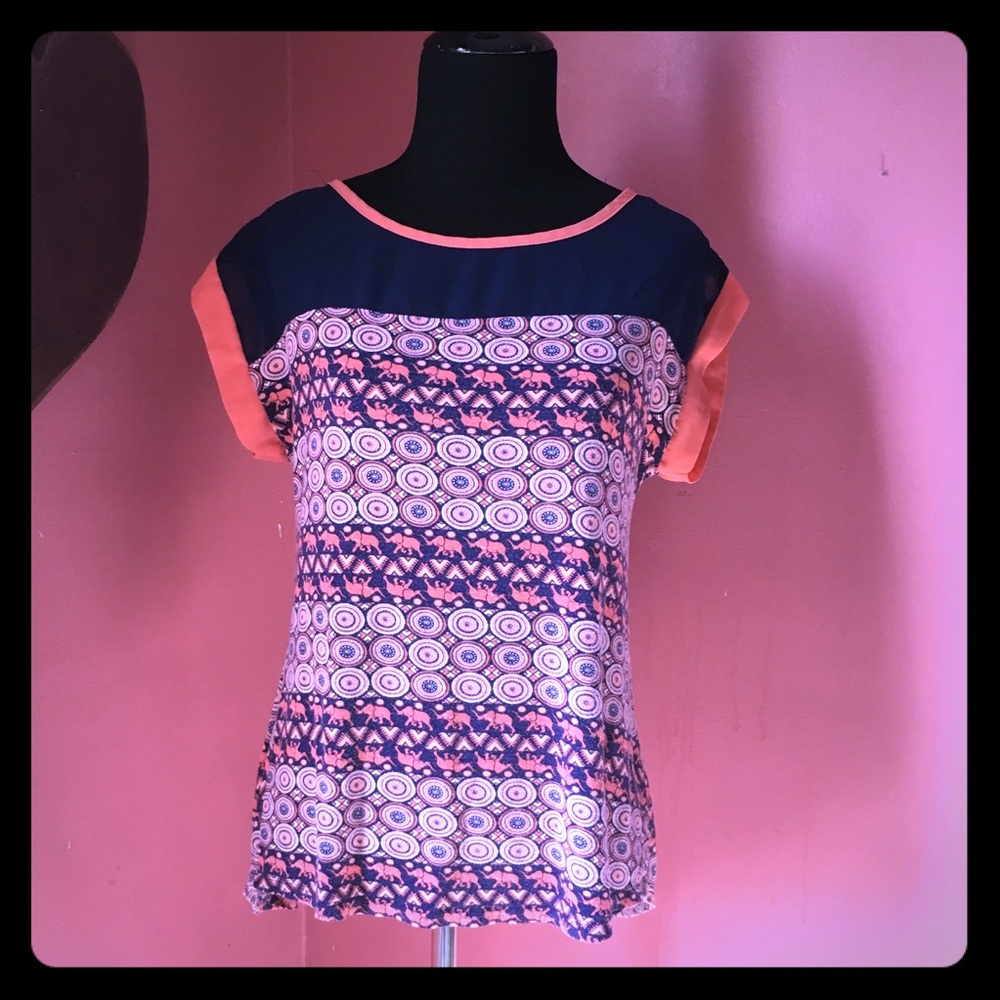 Rue 21 elephant top